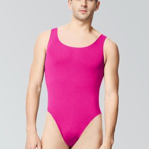 80s Mens Tank Thong Leotard - Image 9