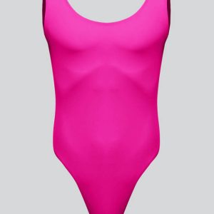 80s Mens Tank Thong Leotard - Image 10