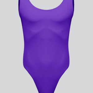 80s Mens Tank Thong Leotard - Image 17