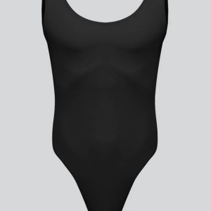 80s Mens Tank Thong Leotard - Image 7