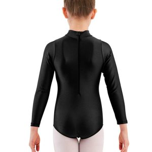 Girls Turtleneck Long Sleeve Dance Leotard - Image 33