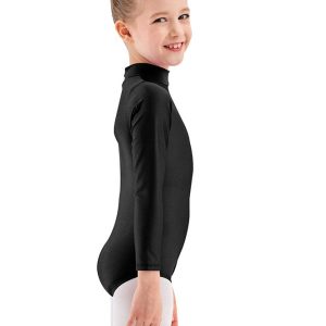 Girls Turtleneck Long Sleeve Dance Leotard - Image 32