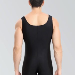 Mens Biketard Spandex Short Tank Unitard - Image 2