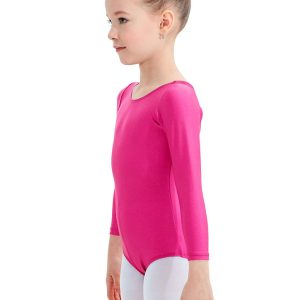 Speerise Girls Roundneck Long Sleeve Leotard - Image 3