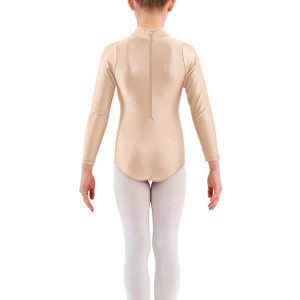 Girls Turtleneck Long Sleeve Dance Leotard - Image 13