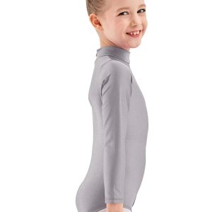 Girls Turtleneck Long Sleeve Dance Leotard - Image 25