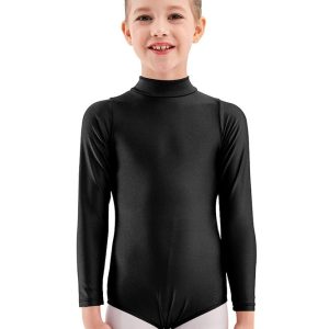 Girls Turtleneck Long Sleeve Dance Leotard - Image 31
