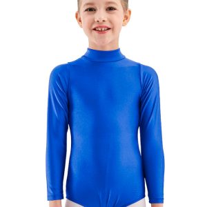 Girls Turtleneck Long Sleeve Dance Leotard - Image 10