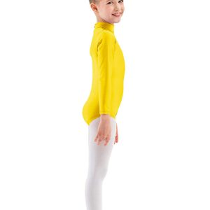 Girls Turtleneck Long Sleeve Dance Leotard - Image 21