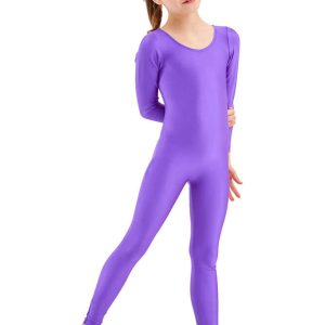 Speerise Girls Bodysuit Long Sleeve Spandex Unitard - Image 23