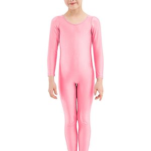 Speerise Girls Bodysuit Long Sleeve Spandex Unitard - Image 4