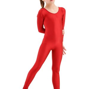 Speerise Girls Bodysuit Long Sleeve Spandex Unitard - Image 30