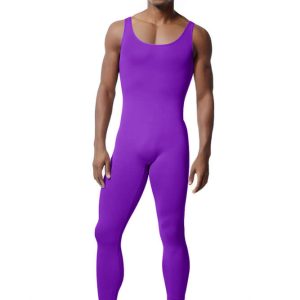 Mens Tank Top Scoop Neck Sleeveless Unitards - Image 9