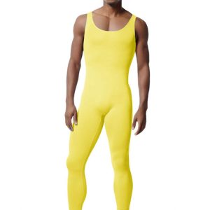 Mens Tank Top Scoop Neck Sleeveless Unitards - Image 17
