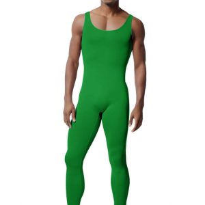 Mens Tank Top Scoop Neck Sleeveless Unitards - Image 13