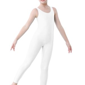 Speerise Girls Sleeveless Tank Stretchy Unitards - Image 4