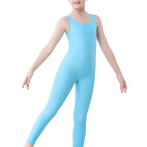 Speerise Girls Sleeveless Tank Stretchy Unitards - Image 17