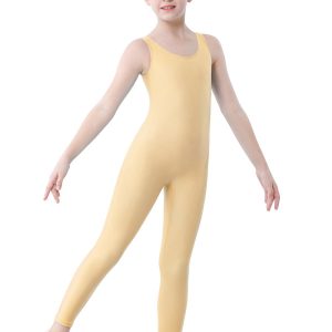 Speerise Girls Sleeveless Tank Stretchy Unitards - Image 16