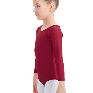 Speerise Girls Roundneck Long Sleeve Leotard - Image 41