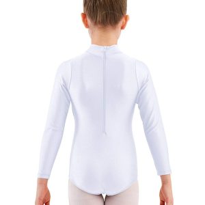 Girls Turtleneck Long Sleeve Dance Leotard - Image 29