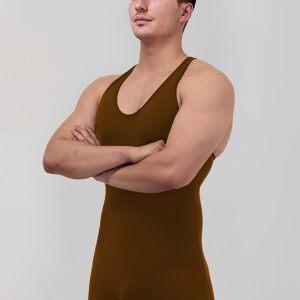 Mens Racerback Fitness Short Unitard - Image 69