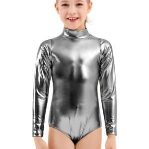 Speerise Girls Shiny Metallic Leotards - Image 39