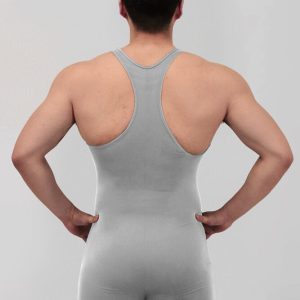 Mens Racerback Fitness Short Unitard - Image 18