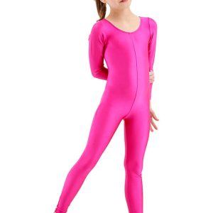 Speerise Girls Bodysuit Long Sleeve Spandex Unitard - Image 5