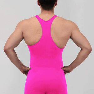 Mens Racerback Fitness Short Unitard - Image 7
