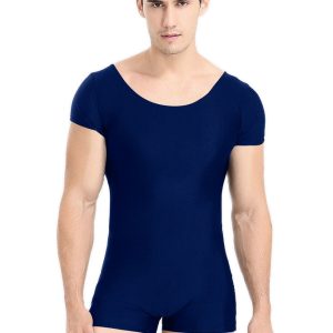 Mens Spandex Bodysuit Workout Biketard - Image 7