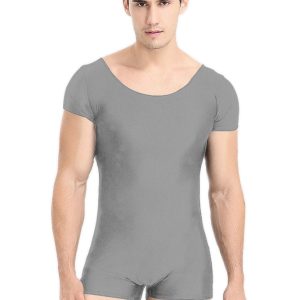 Mens Spandex Bodysuit Workout Biketard - Image 6