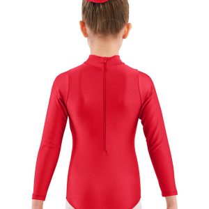 Girls Turtleneck Long Sleeve Dance Leotard - Image 16