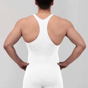 Mens Racerback Fitness Short Unitard - Image 23