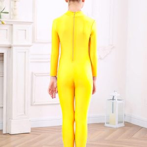 Speerise Kids Spandex Bodysuit Full Body Unitard - Image 50