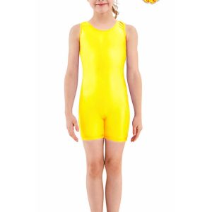 Short Tank Gymnastics Unitard for Girls - Image 10